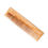 Thumbnail: Kacchi Neem Ayurvedic Wooden Comb - Dual Tooth for Detangling & Frizz Control