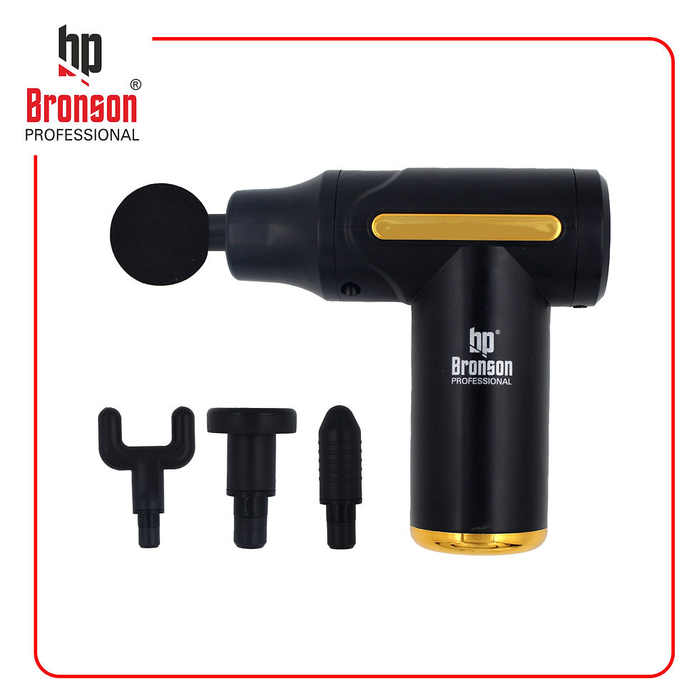 Thumbnail: Body Massager Gun Rechargeable with 4 Massage Heads 6 Adjustable Speed