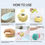 Thumbnail: Silicone Bath Brush Shower Scrubber (mix colour)