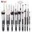 Thumbnail: 20 Pcs Begineer Face & Eye Makeup Brush Kit