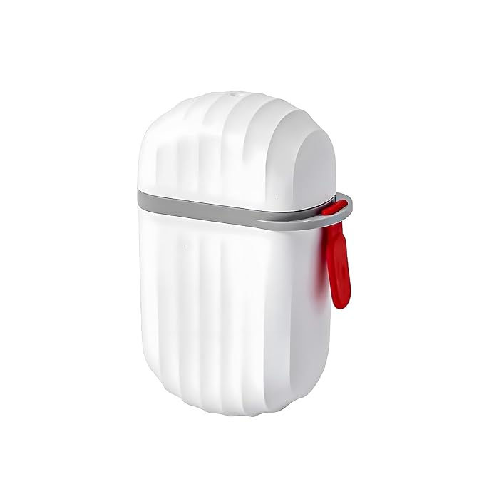 White Soap Box for Travel Bathroom Soap Case