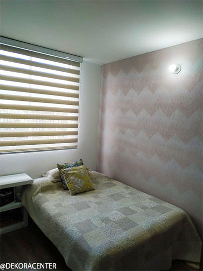 8-15. Sheer Screen papel de colgdura habitacion niña elegante moderno