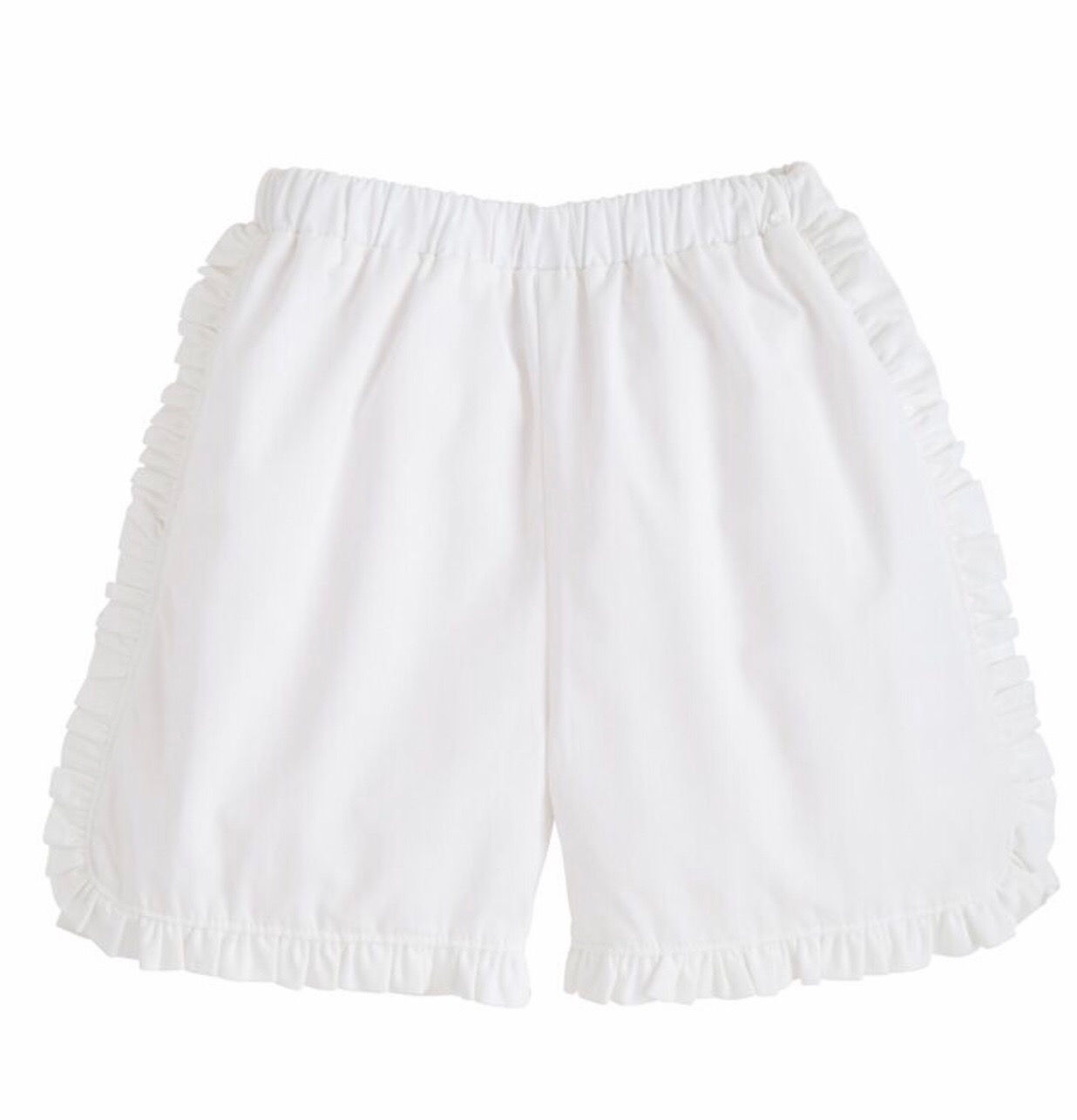 Little English White Tulip Shorts 5