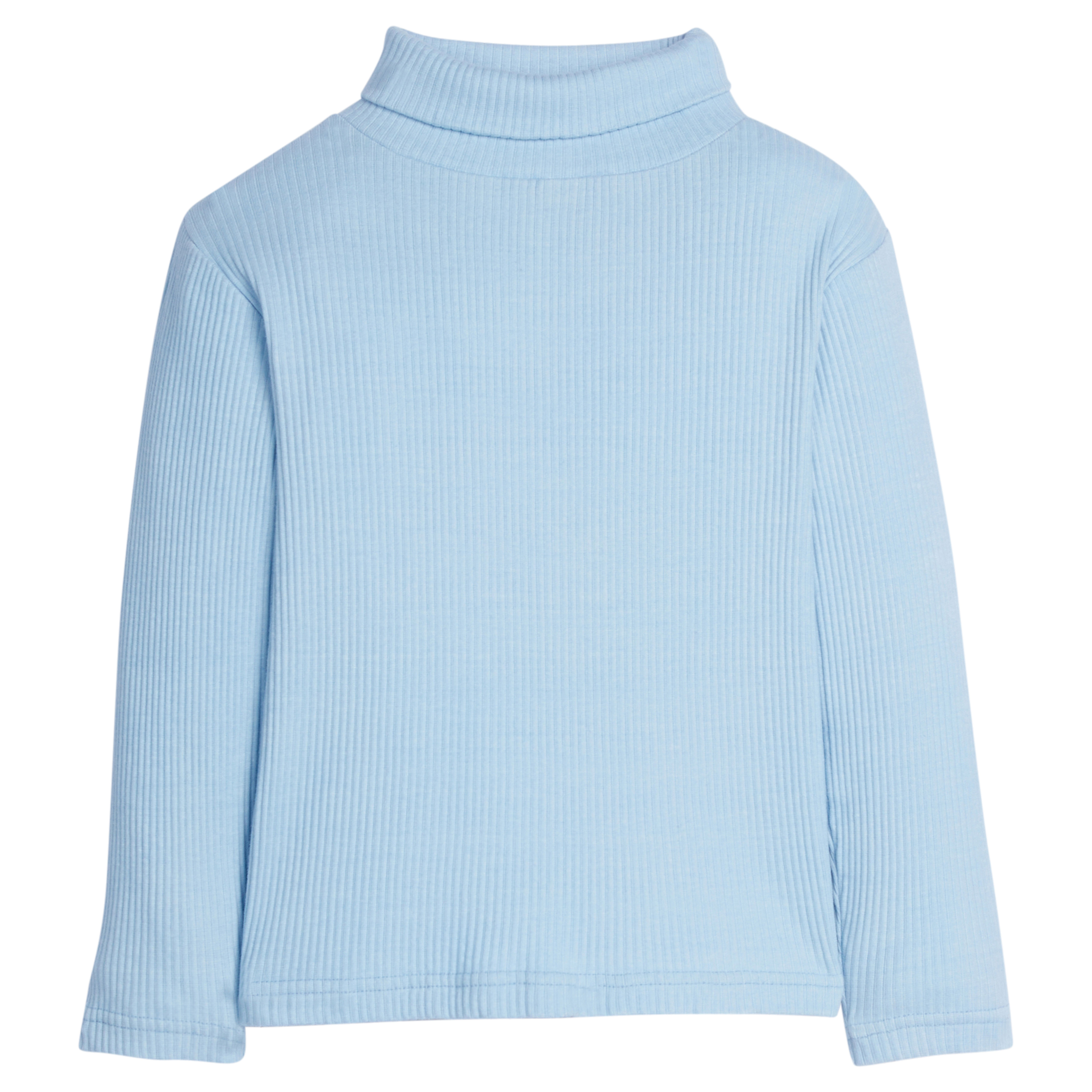 Bisby Ribbed Turtleneck in Ice Blue 5.6.8.10