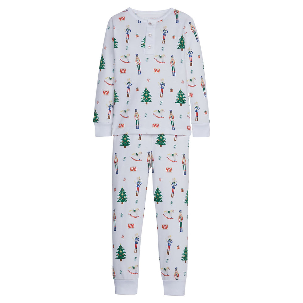 Little English Boy Nutcracker Pajamas 18mo-5