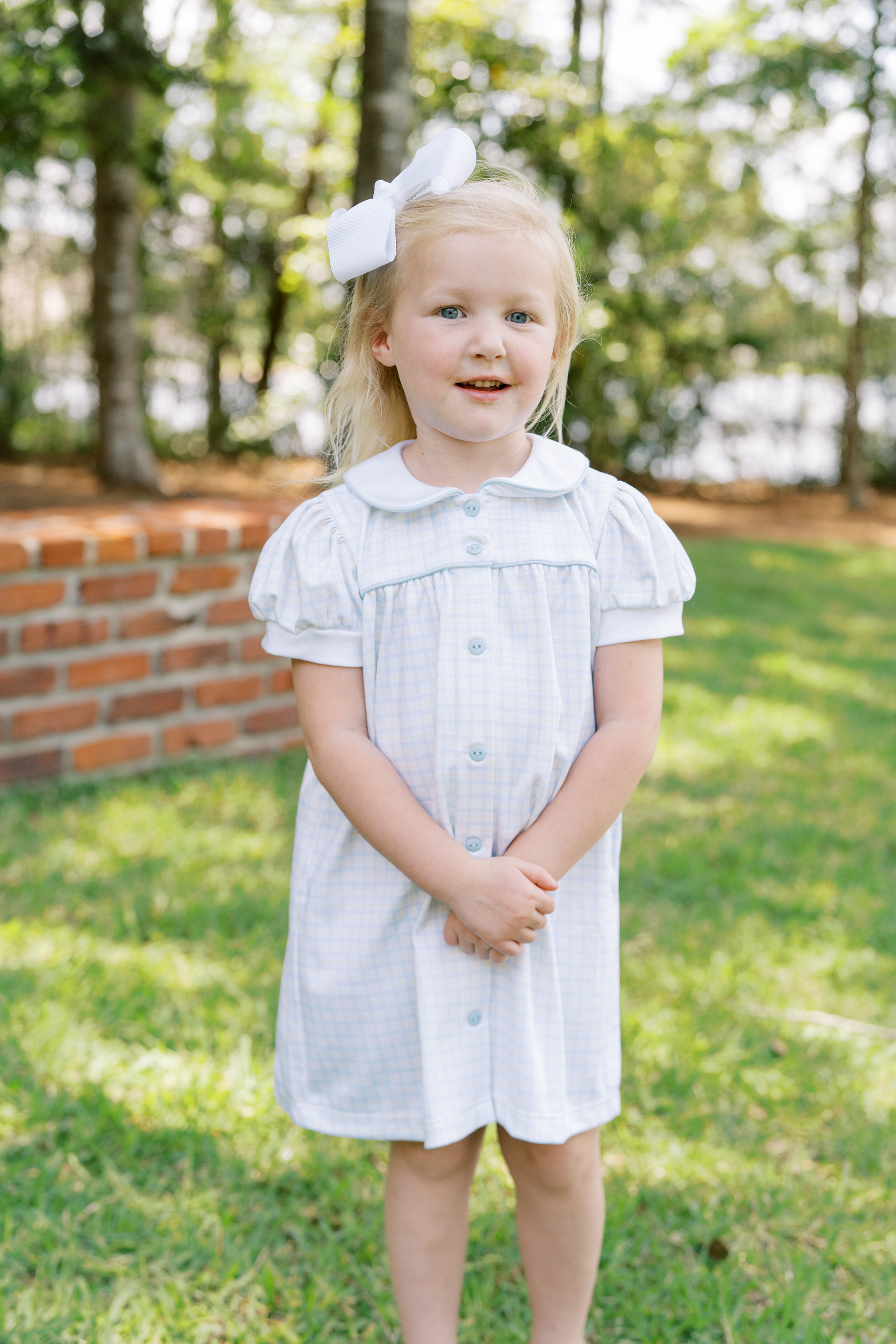 Lullaby Set Beth in Cornflower Knit Dress