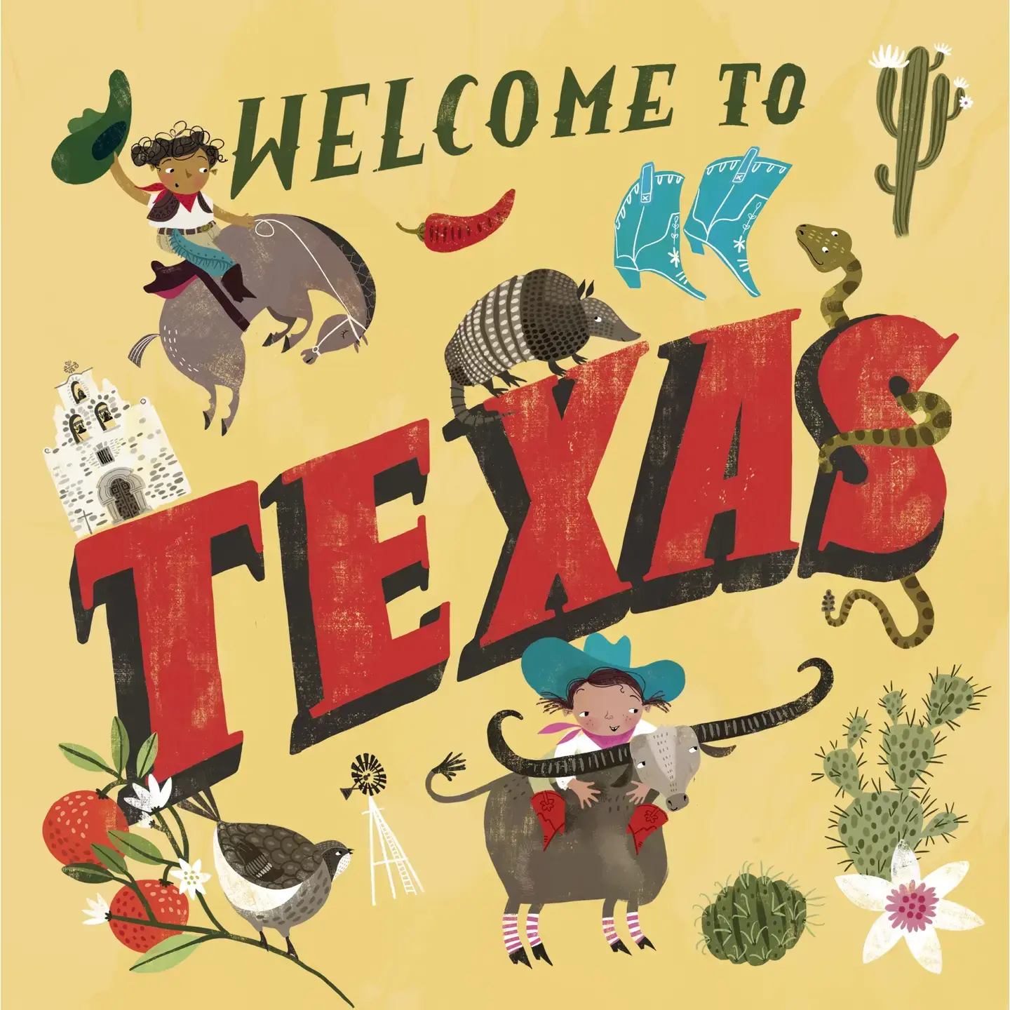 Welcome to Texas Hardcover Book