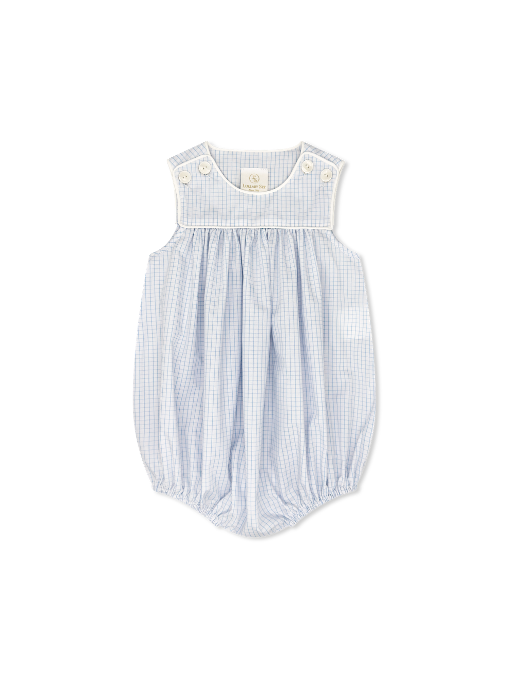 Lullaby Set Blue Windowpane Caleb Bubble