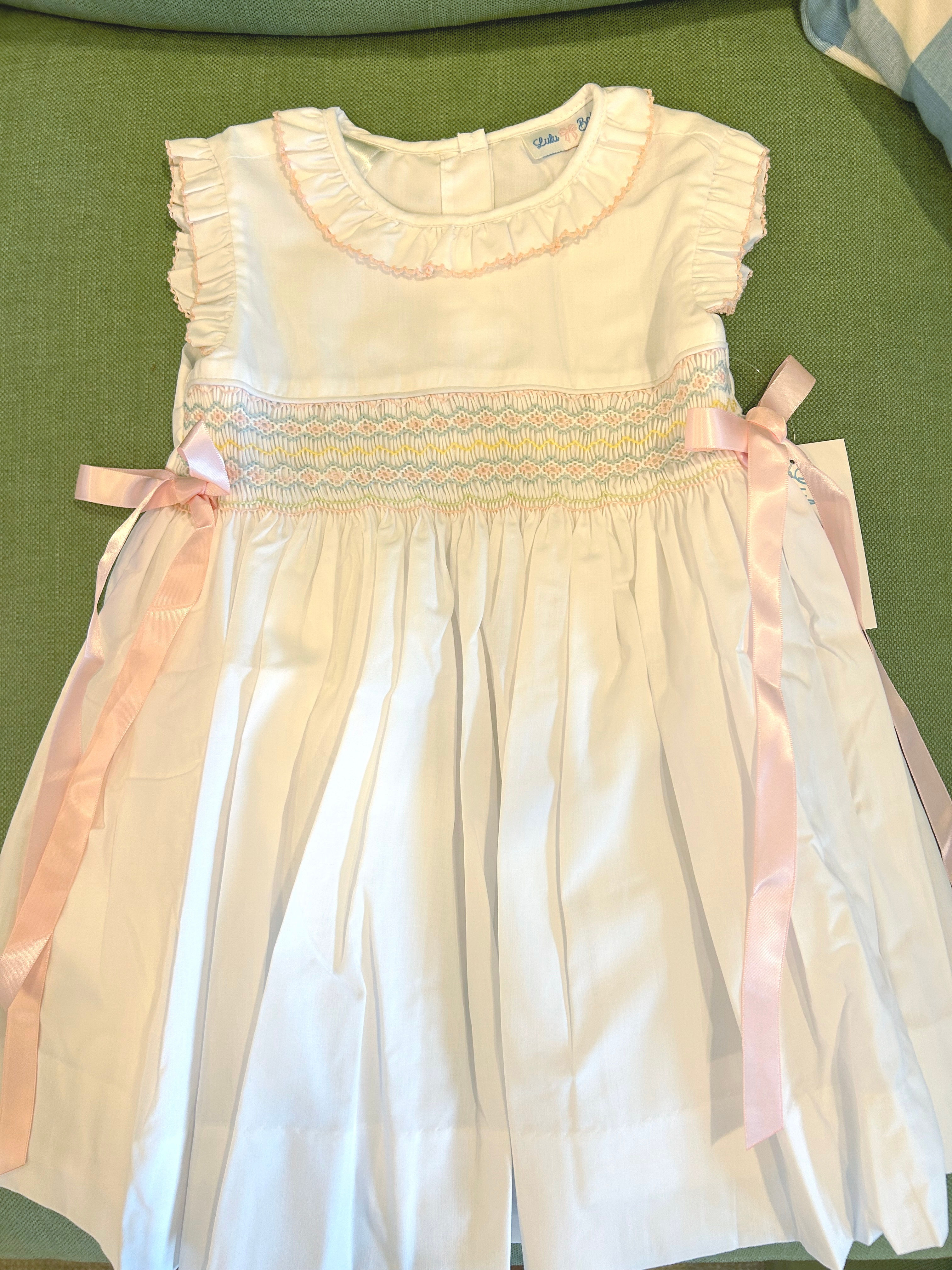 Lulu Bebe Classic Spring Smocked Dress