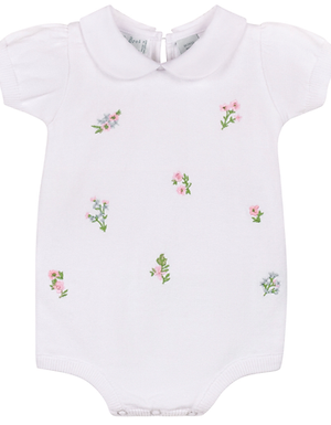 Feltman Brothers Embroidered Garden Knit Bubble