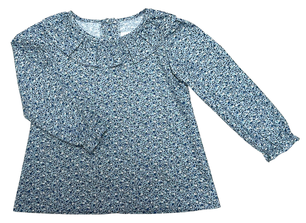 Marco and Lizzy London Floral Ruffled Blouse 4,5, 8