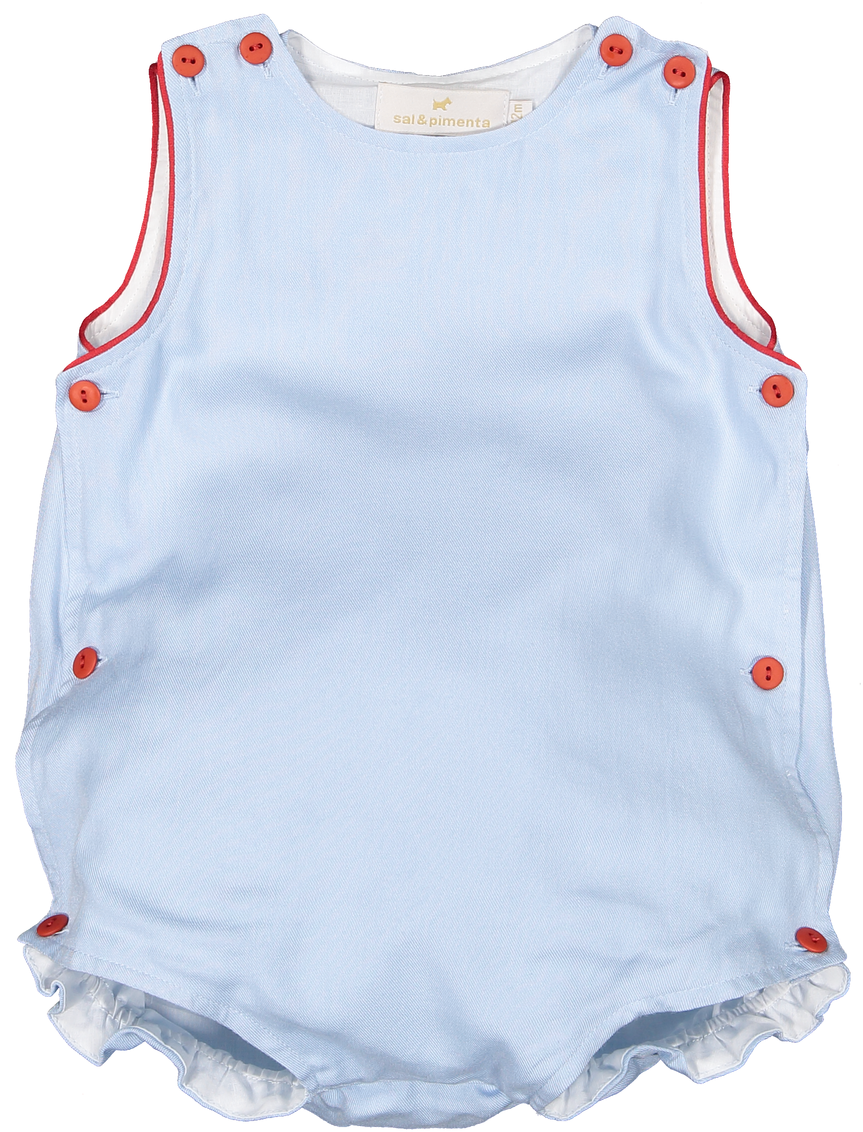 Sal & Pimenta Tea Time Boys Bubble 12, 18 mo