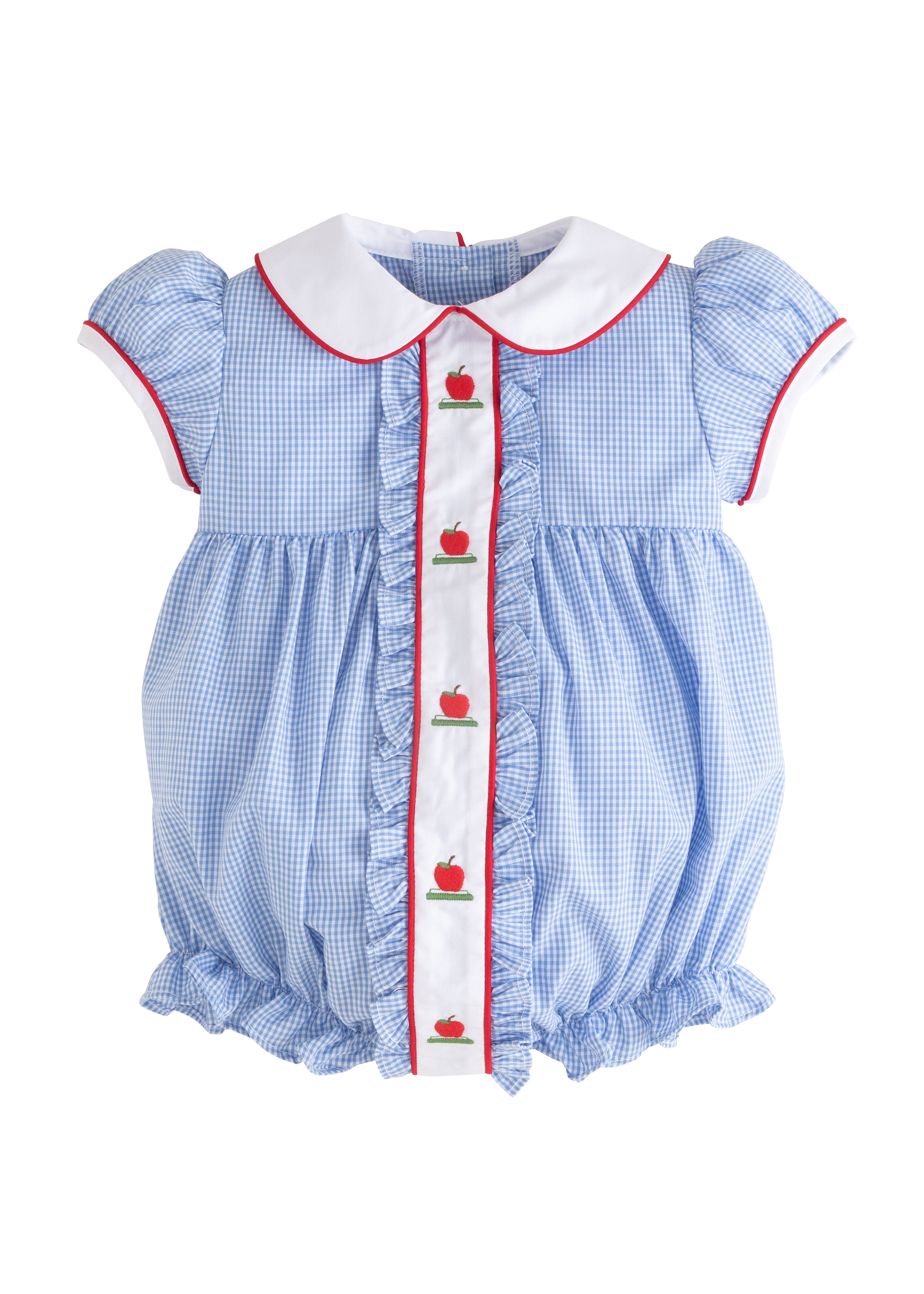 Little English Apple Sally Ruffled Bubble 24 mo, 2t