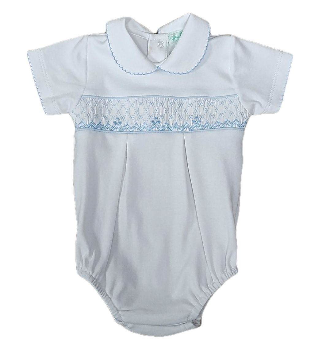 Little Threads Evan Smocked Bubble