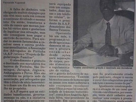 SOCIAL DO CIDADÃO - A HISTÓRIA E A EXPERIÊNCIA DO ATENDIMENTO ÀS FAMÍLIAS