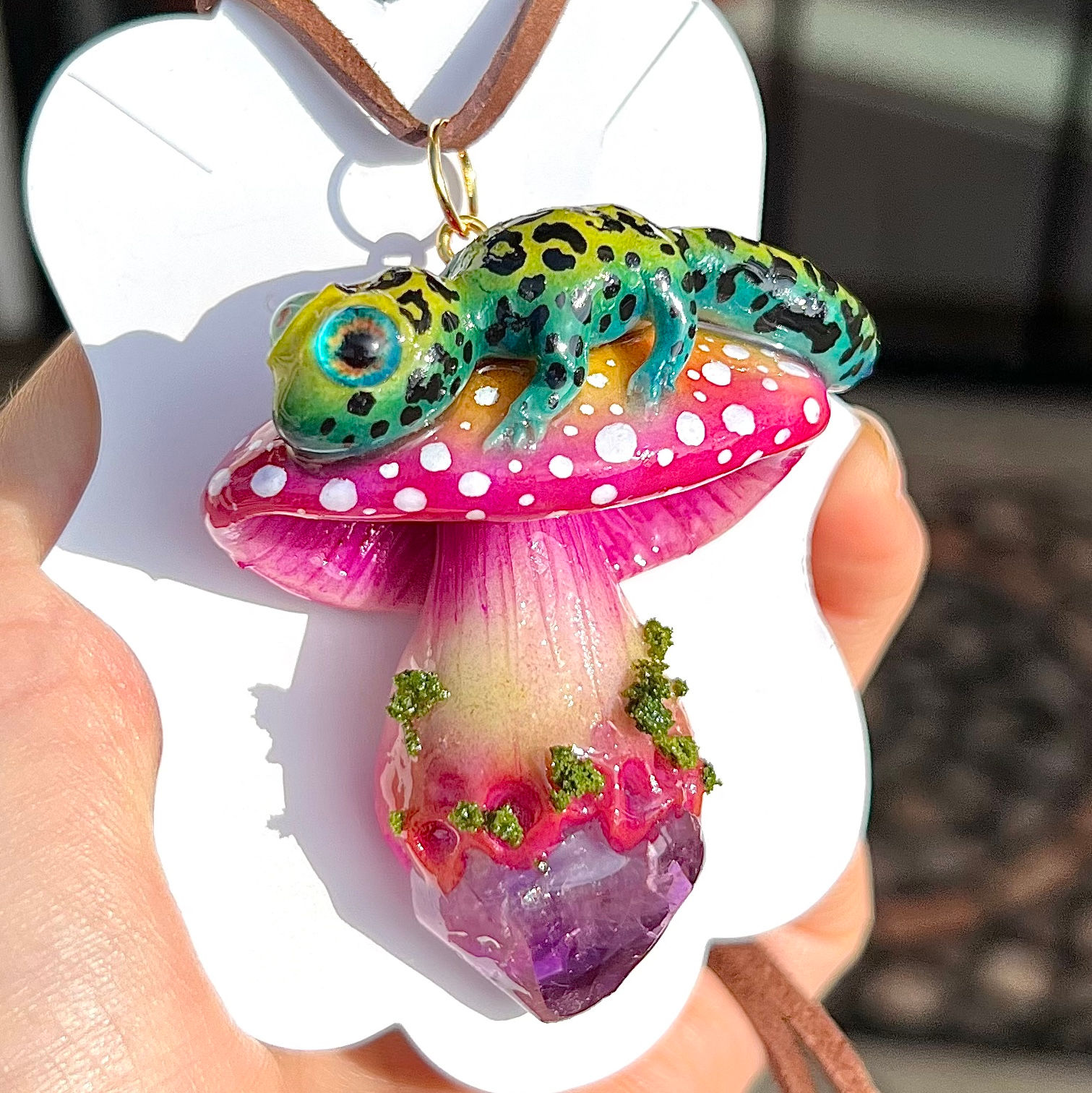 Exotic Poison Leopard Gecko + Exotic Amanita 