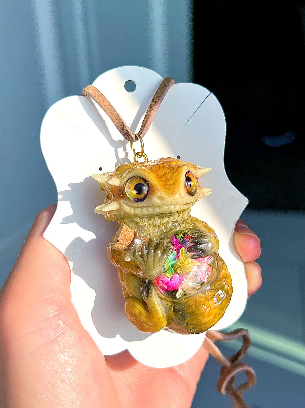 Thumbnail: Bearded Dragon + Flower Spell Bottle 