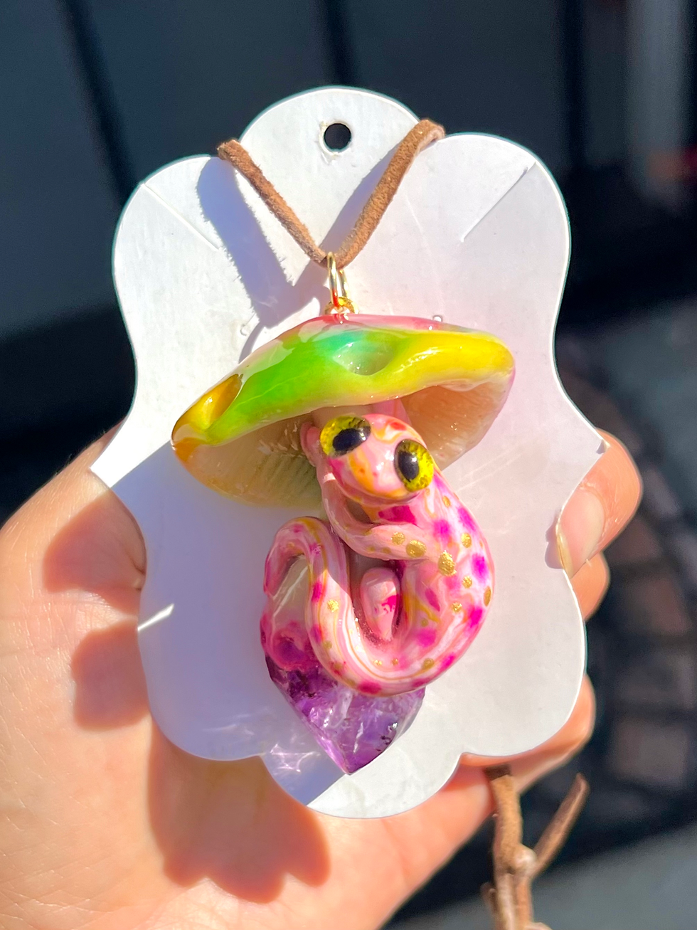 Thumbnail: Pink Lemonade Gecko + Rainbow Mushroom