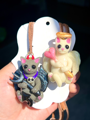 Angel Cat | Mushroom Zen