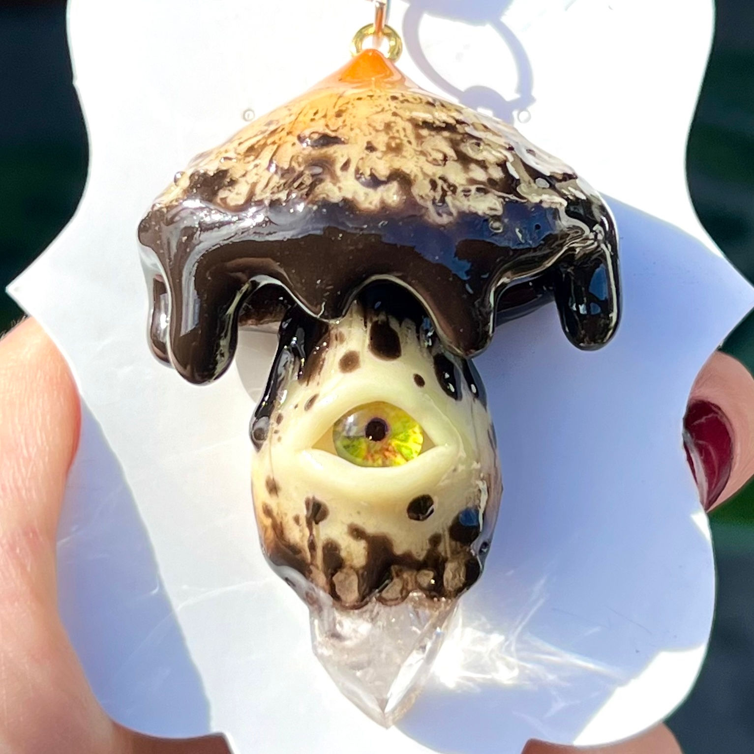 Protection Charm Inky Cap 