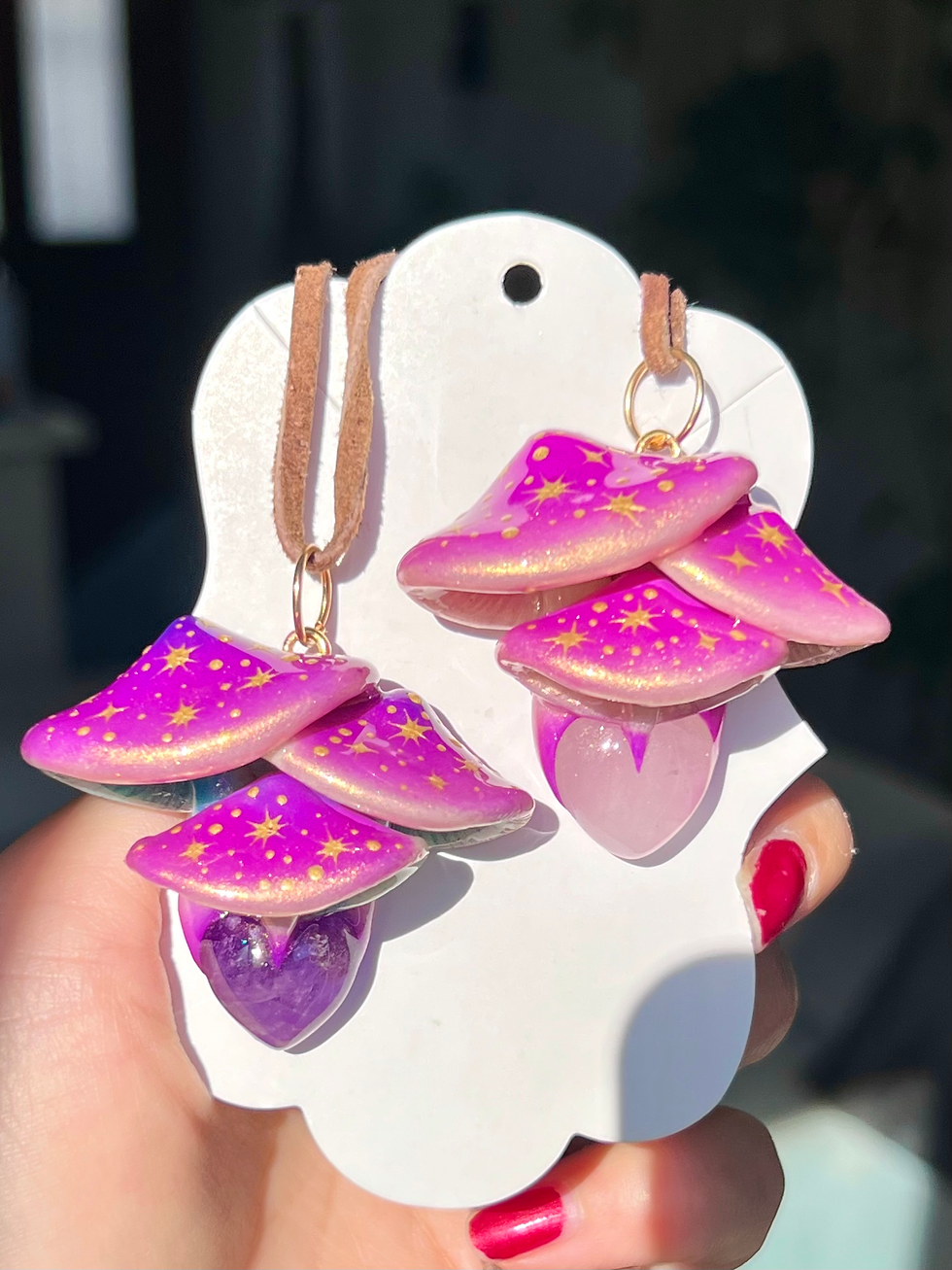 Thumbnail: Valentine’s day special Galaxy Purple Pink Cluster 