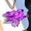 Thumbnail: Smaller size Gorgeous Purple Shimmery Oyster mushroom 