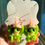 Thumbnail: Cute Green frog earrings 