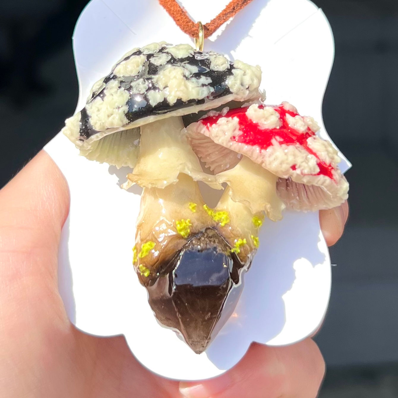 Black + Red Amanita Muscaria 