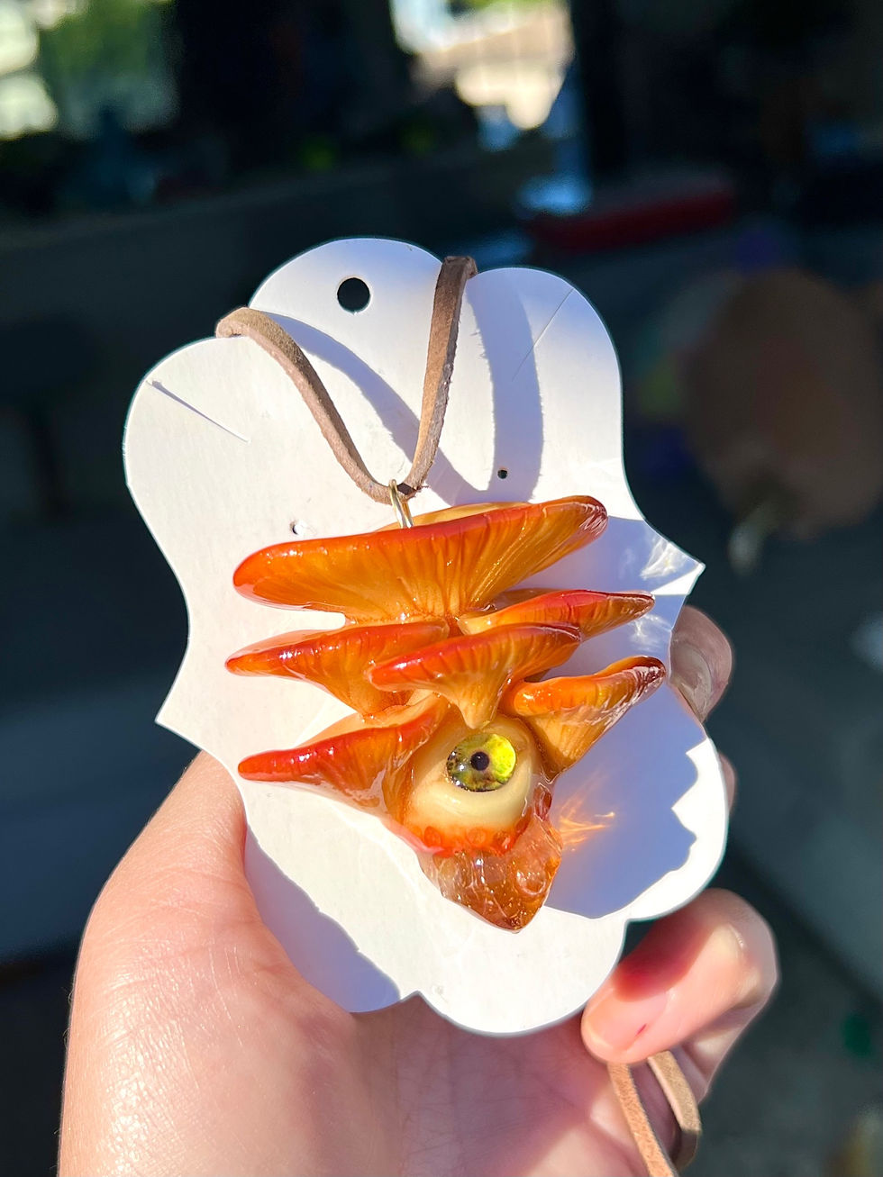 Thumbnail: Protection Charm Gorgeous Oyster mushroom 