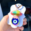 Thumbnail: Zen’s EvilEye Protection Amulet( Pastel Rainbow )