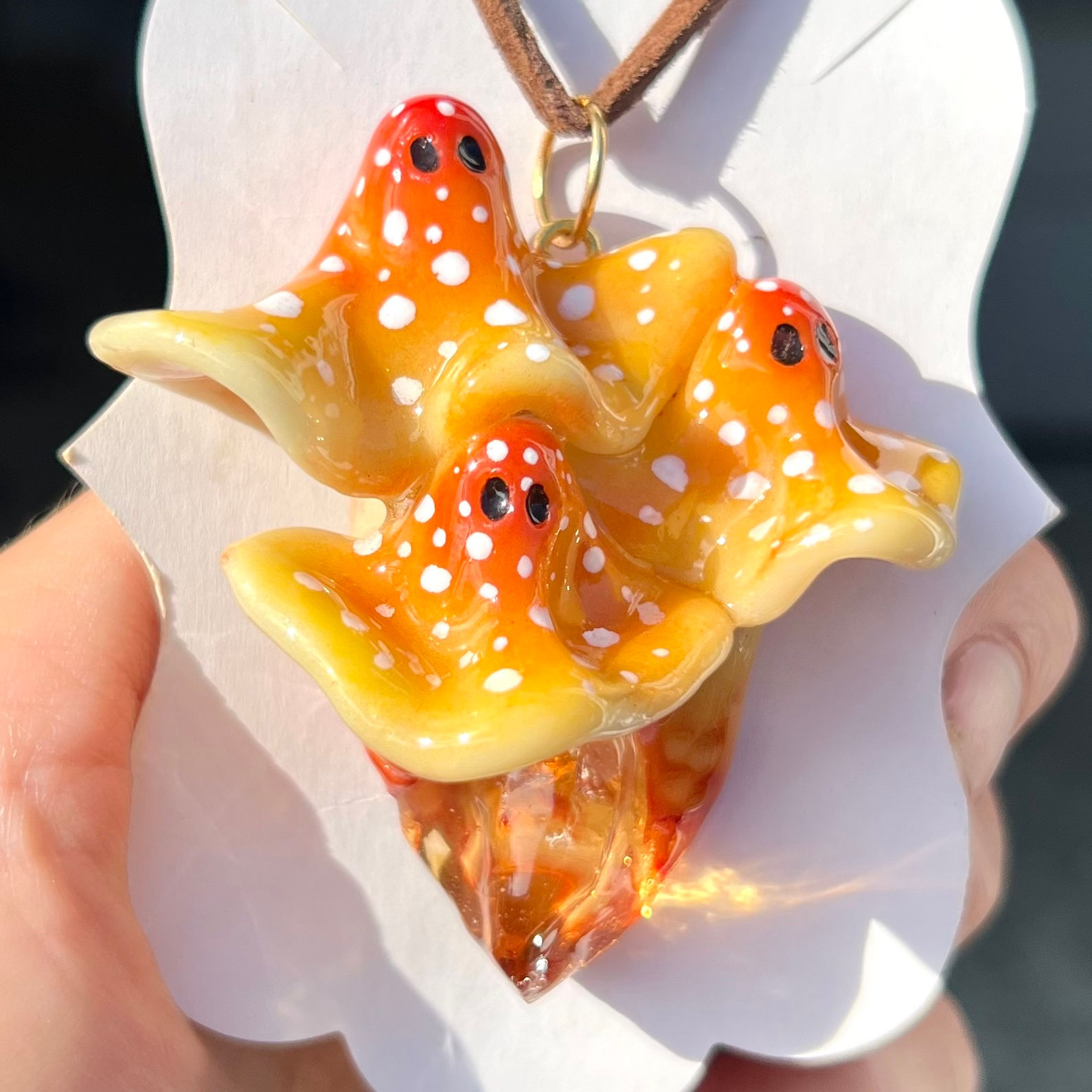 Zen’s Ghost Amanita Mushroom Spooky Series 