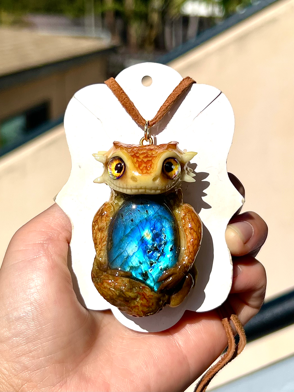 Thumbnail: <Custom order >Bearded Dragon | Keeper of the egg