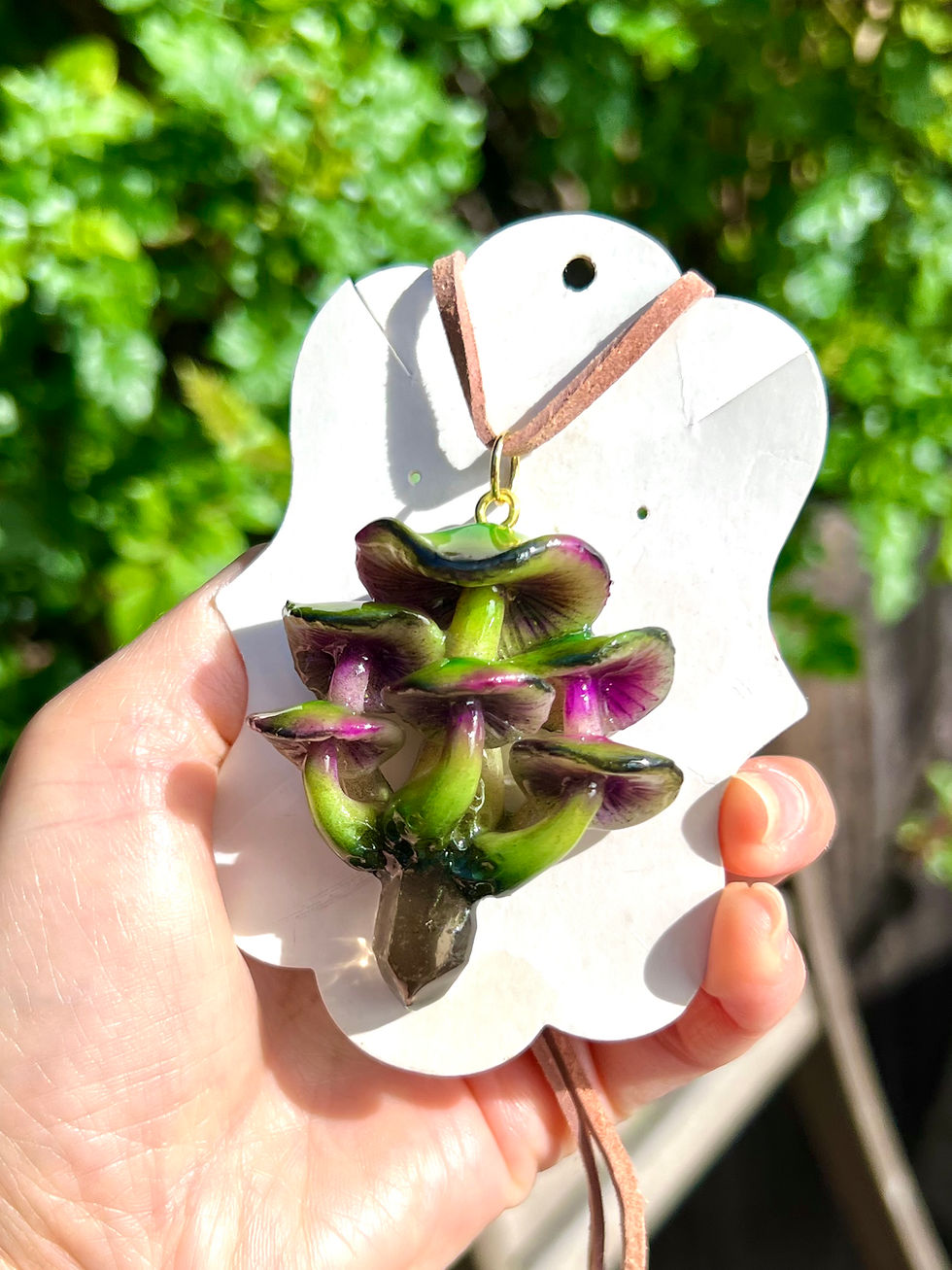 Thumbnail: DarkFae Green Purple Cluster