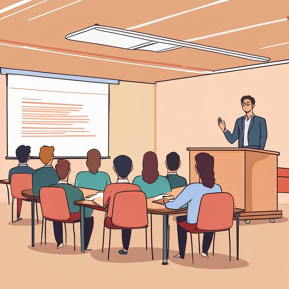 Conference, where people sit in the lecture room.jpg