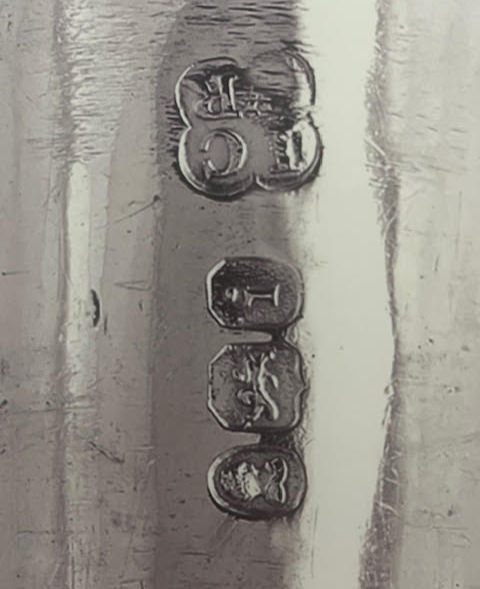 Thumbnail: 1824 Silver Candlesticks by Joseph Craddock and William Kerr Reid - SOLD