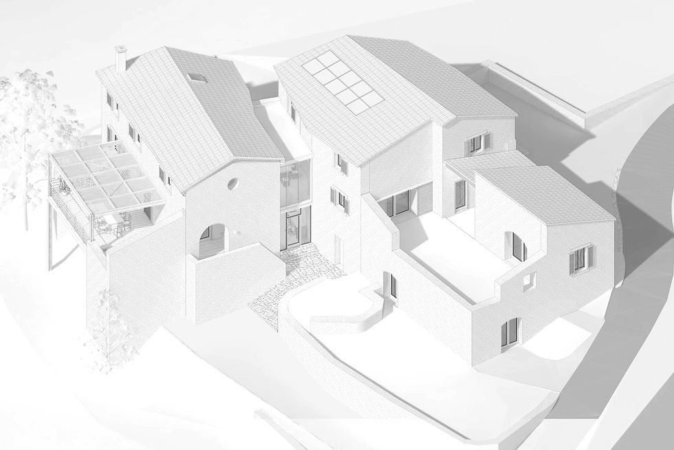 Axonométrie du projet
