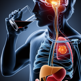 Inflamação no intestino e consumo de álcool
