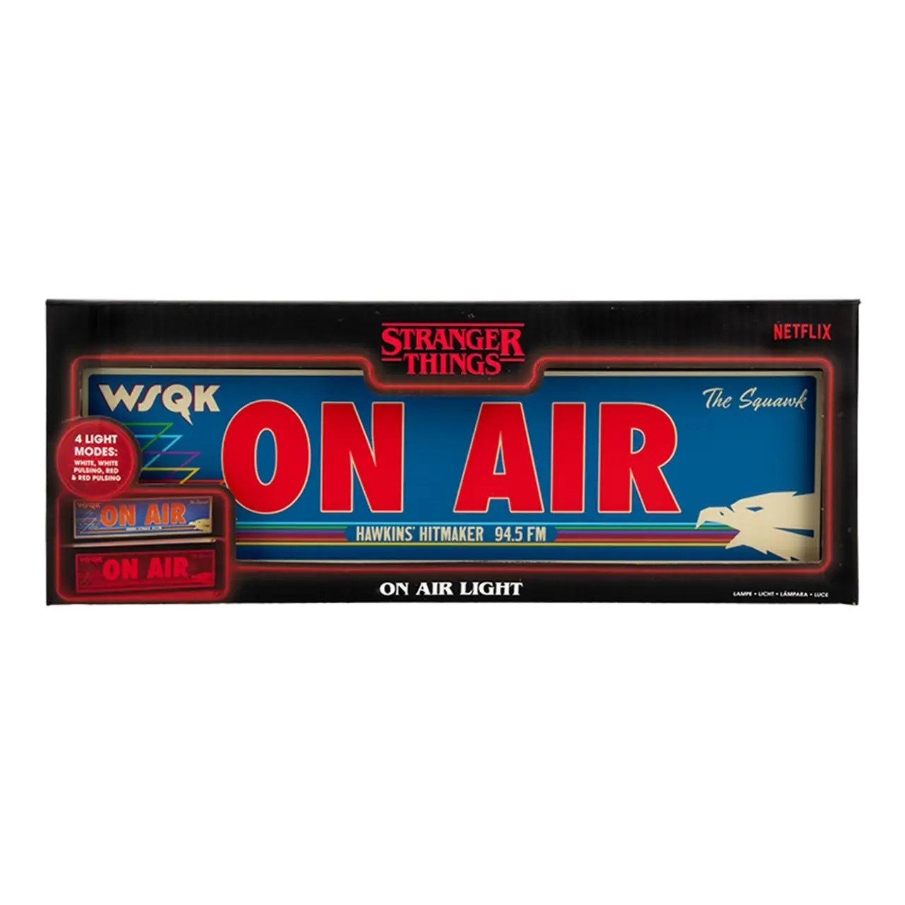 Paladone: Stranger Things 5 - WSQK On Air Light