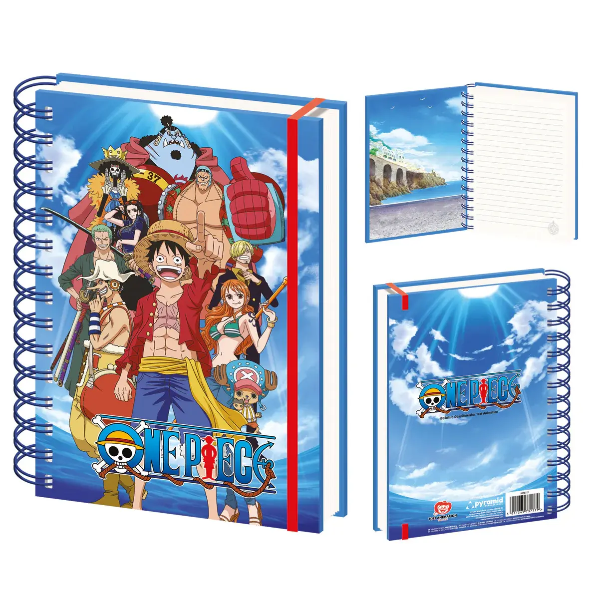 Pyramid: One Piece - Crew A5 Wiro Notebook