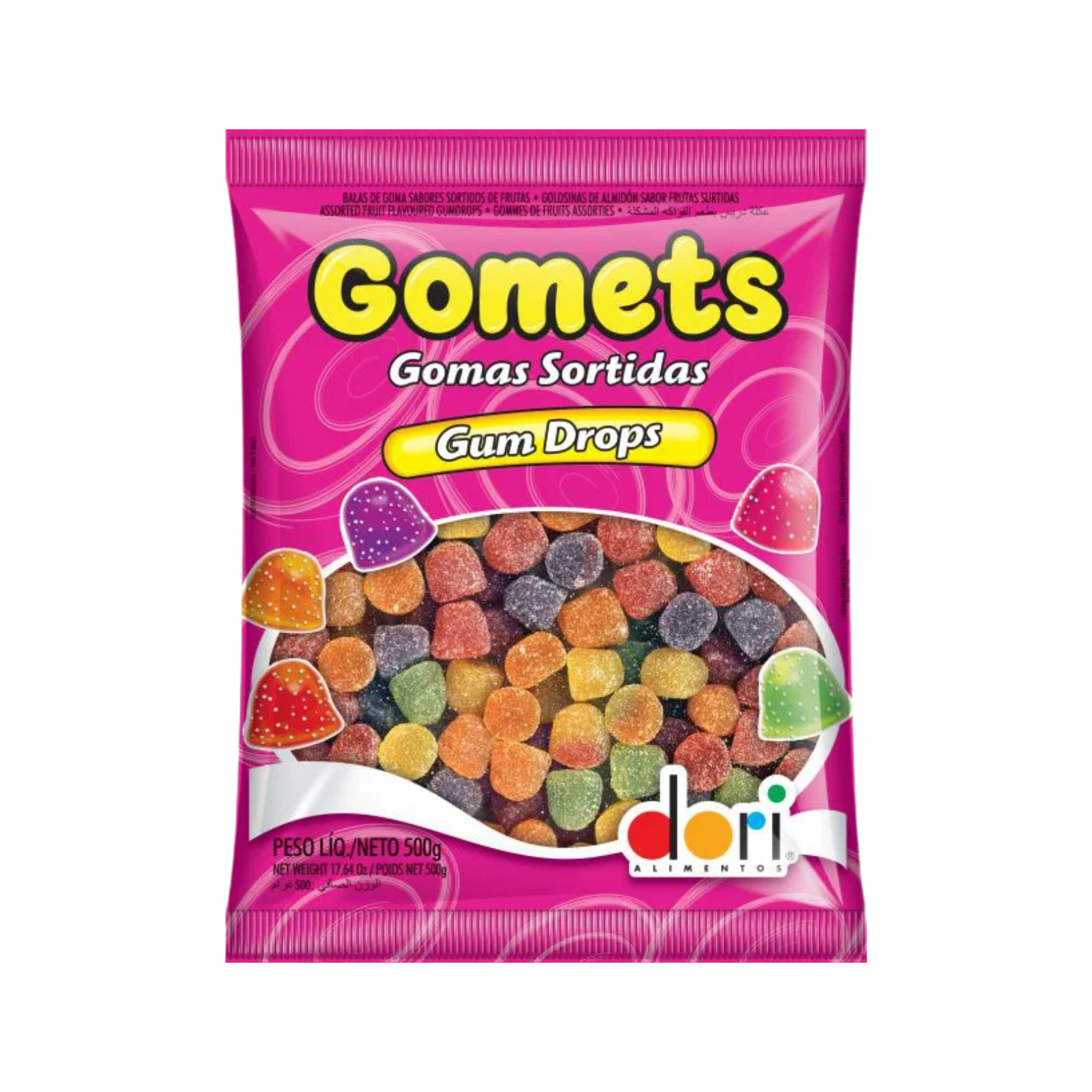 Bala Jujuba Gomets 500G