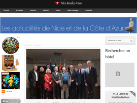 La presse parle de l'association des anciens élèves de l'école hôtelière de Nice