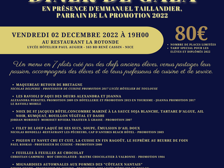 {Evénement} Dîner de gala 2022