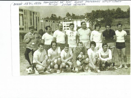 {Anciens élèves} Rencontre sportive - 1971