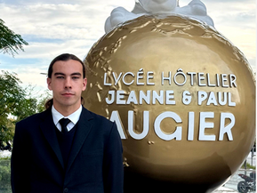 Portrait Paul LaurÚs BTS MHR Lycée hÎtelier de Nice