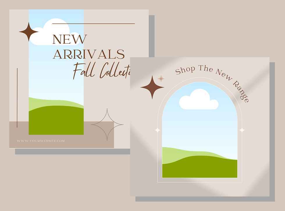 Thumbnail: Neutral Tone Instagram Post Canva Templates