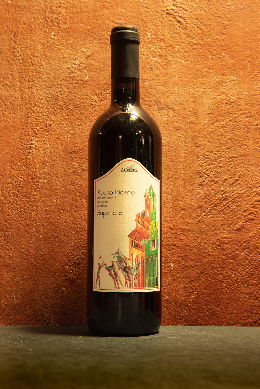 Vino rosso Piceno Superiore, 2018, Aurora