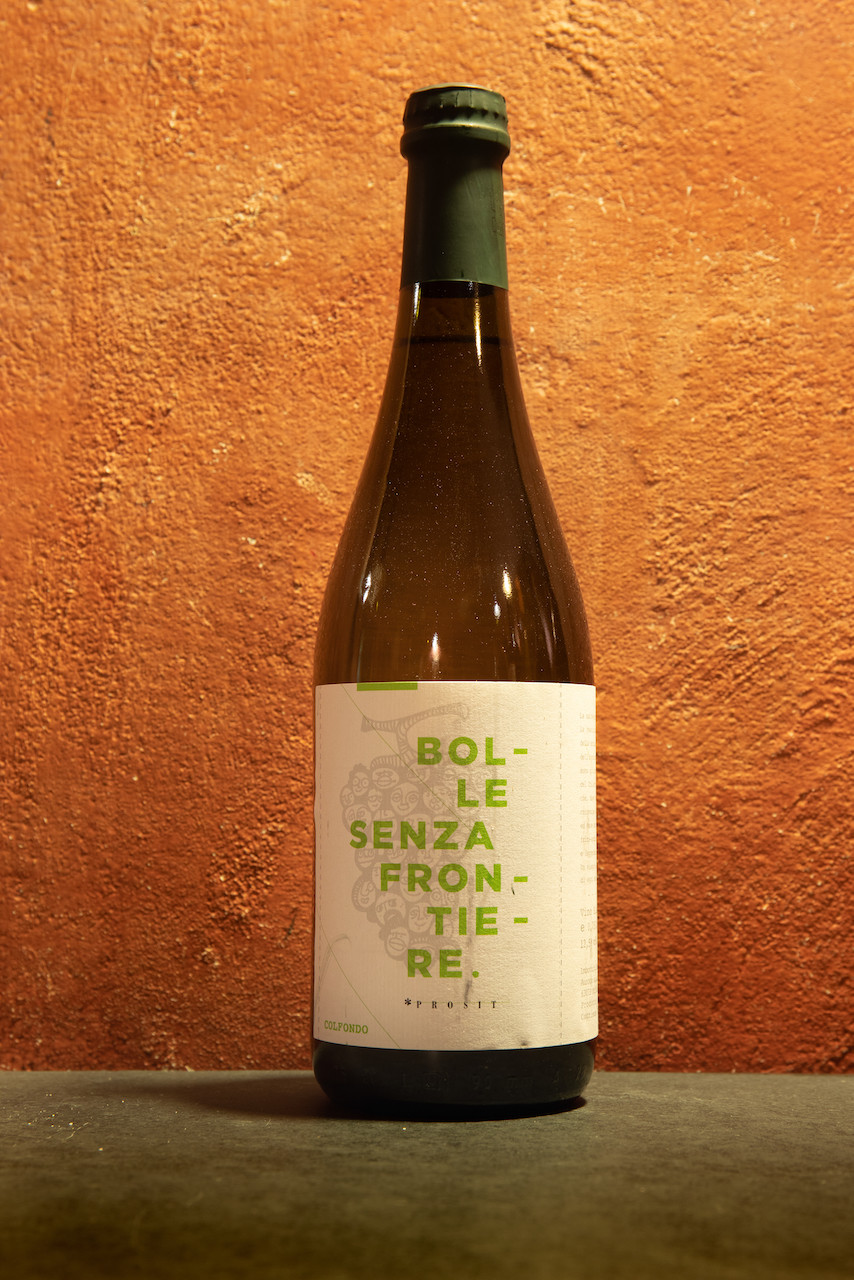 vino frizzante colfondo Bolle Senza Frontiere Collettivo Strade Sterrate