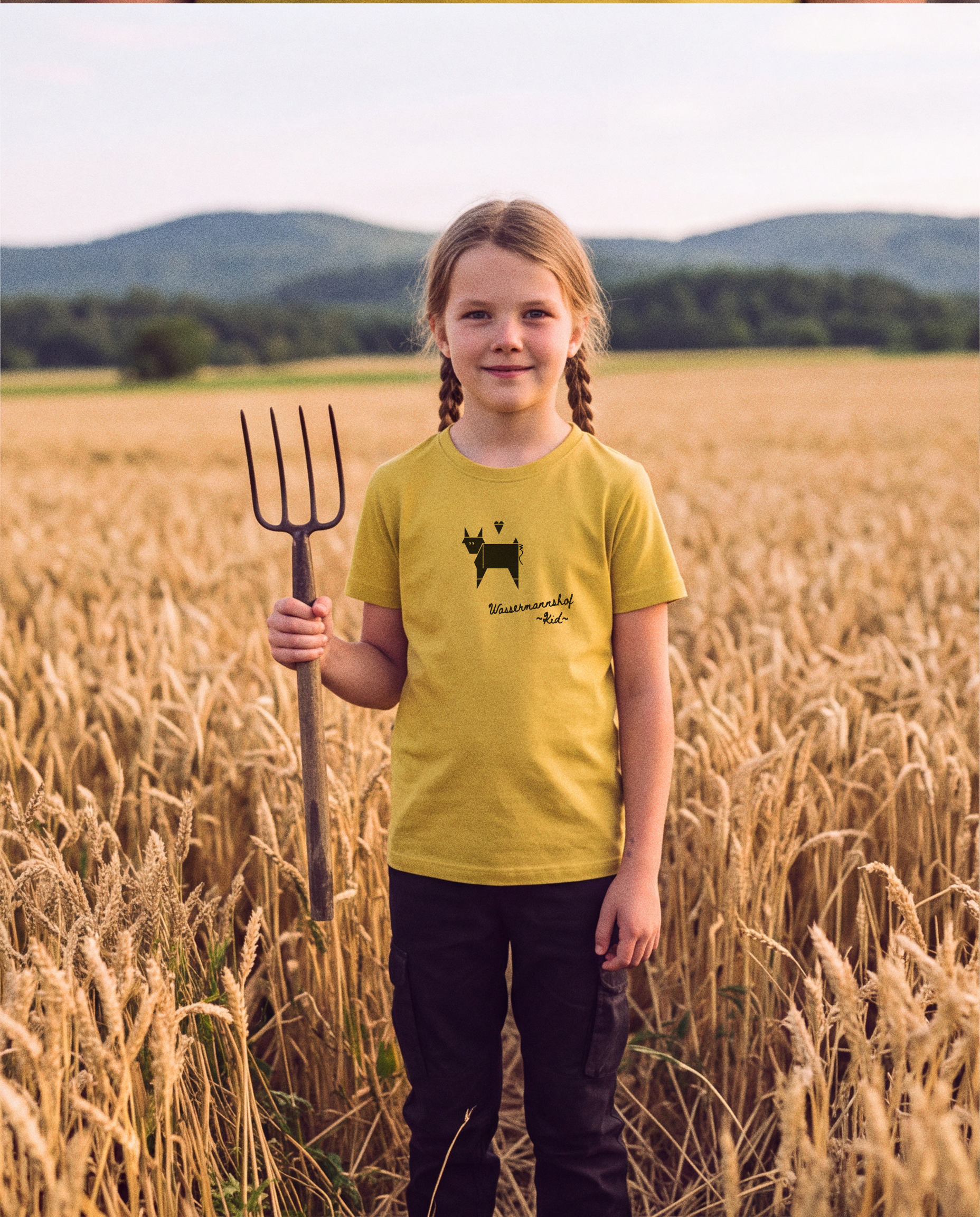 Kids T-Shirt "Kuh" • 3 Farben