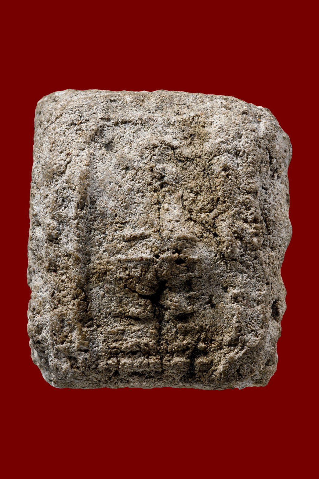 พระผงกระดูกผี พิมพ์พระสมเด็จ