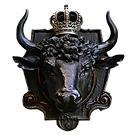 Der Stier. Wappentier Mecklenburgs.
